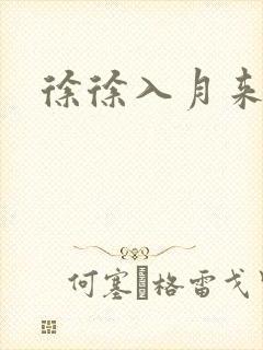 徐徐入月来