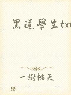 黑道学生txt