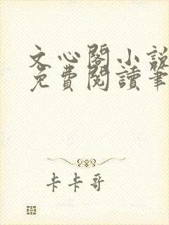 文心阁小说全文免费阅读笔趣阁