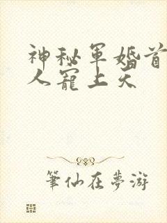 神秘军婚首长大人宠上天