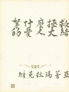拿什么拯救你我的爱人大结局