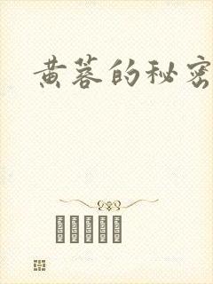黄蓉的秘密