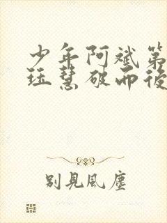 少年阿斌第二部珏慧破而后立