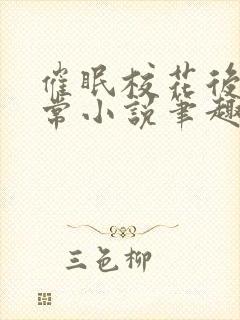 催眠校花后的日常小说笔趣阁