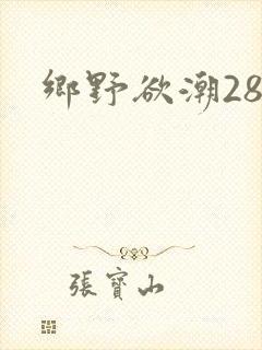 乡野欲潮28章