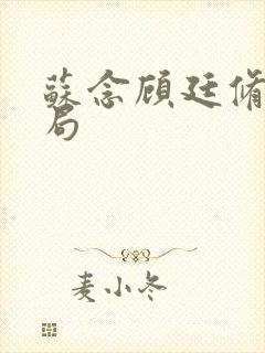 苏念顾廷修大结局封面