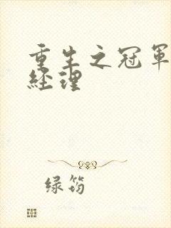 重生之冠军篮球经理