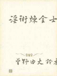淫术炼金士小说
