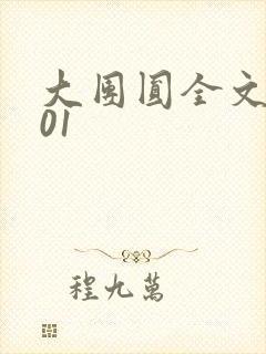 大团圆全文阅读01封面