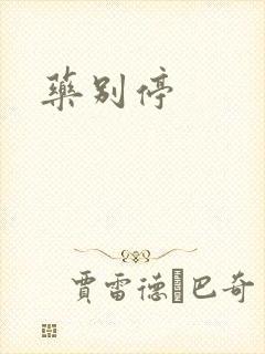药别停
