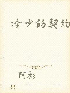 冷少的契约囚奴封面