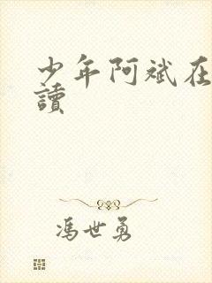 少年阿斌在线阅读