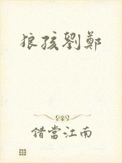 狼孩刘郑封面