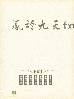凤于九天txt