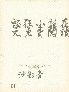 轻狂小说在线全文免费阅读