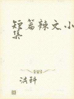 短篇辣文小说合集