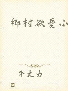 乡村欲爱小说