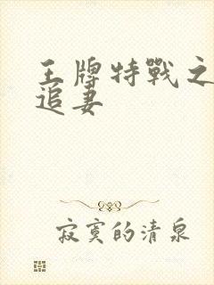 王牌特战之军少追妻