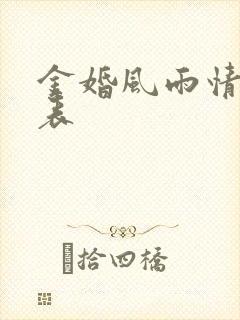 金婚风雨情演员表