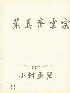 叶真齐云宗免费