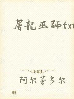 屠龙巫师txt