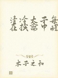清冷太子每日都在挨龠中醒来小说