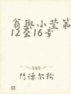 翁与小莹第十部12至16章封面