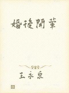 婚后开荤封面