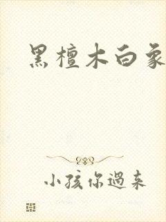 黑檀木白象牙