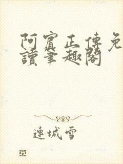 阿宾正传免费阅读笔趣阁