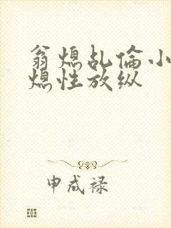 翁熄乩伦小说翁熄性放纵封面