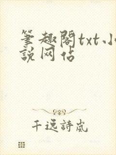 笔趣阁txt小说网站