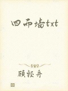 四面墙txt
