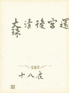大清后宫还君明珠