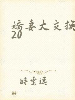 娇妻大交换1一20