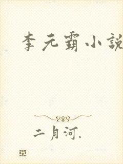 李元霸小说