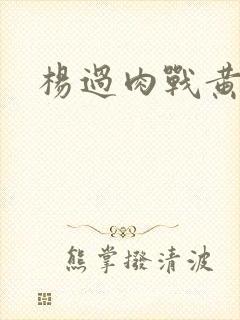 杨过肉战黄蓉