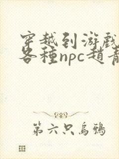 穿越到游戏里和各种npc赵青蔓封面