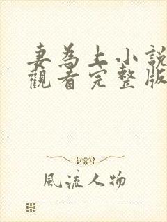 妻为上小说免费观看完整版笔趣阁