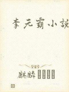 李元霸小说