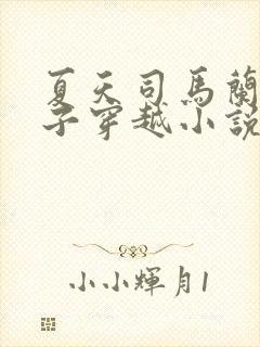 夏天司马兰九皇子穿越小说笔趣阁