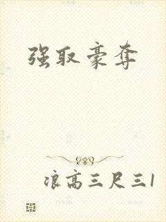强取豪夺封面