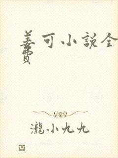 姜可小说全文免费封面