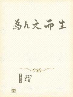 为h文而生封面