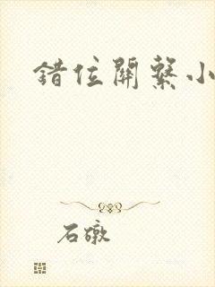 错位关系小说