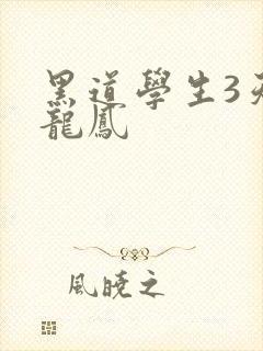 黑道学生3天门龙凤