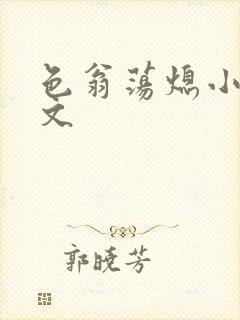 色翁荡熄小说全文封面