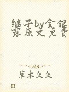 继子by金银花露原文免费阅读