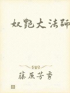 奴艳大法师封面