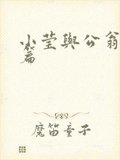 小莹与公翁第八篇封面